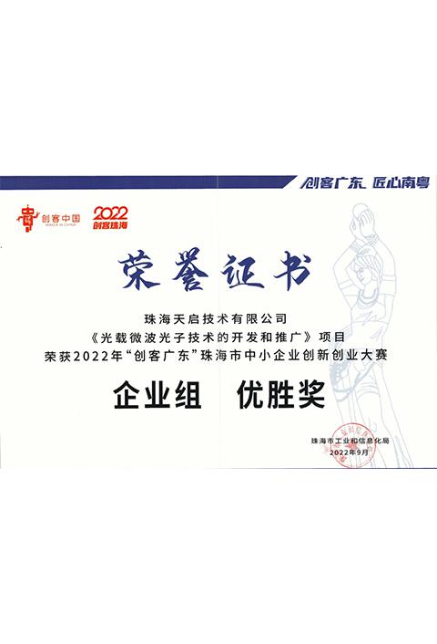 天啟優(yōu)勝獎獎杯